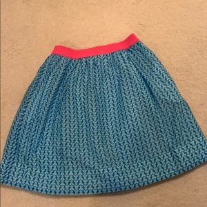 Crew cuts fun bright skirt